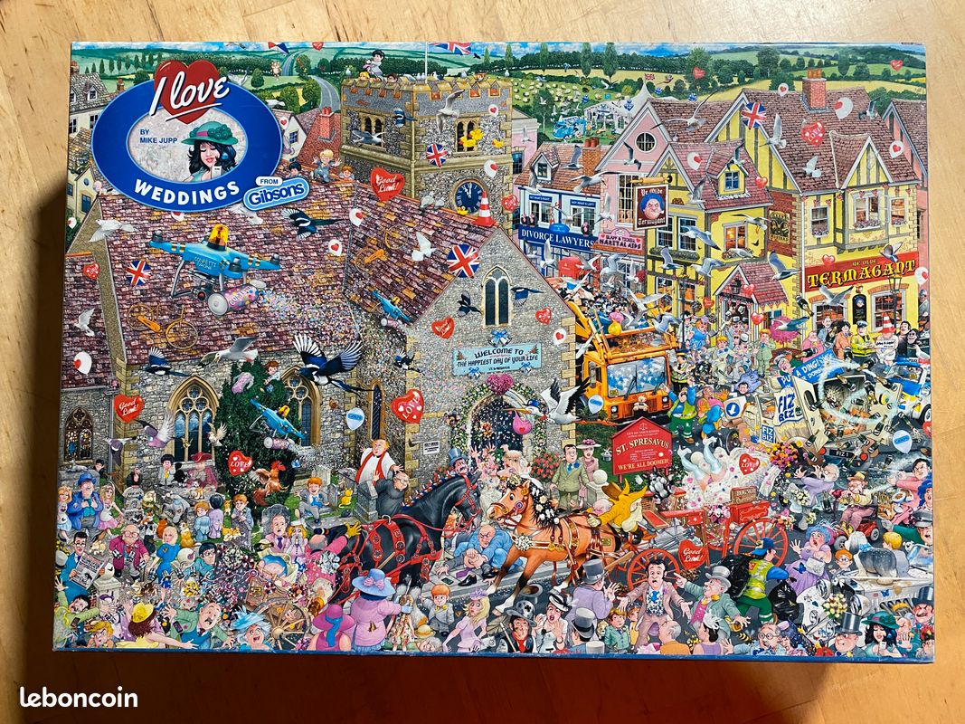 Lot de 3 puzzles 1000 pièces (image 2)