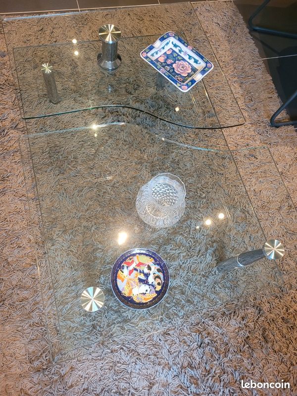 Table basse en verre (image 3)