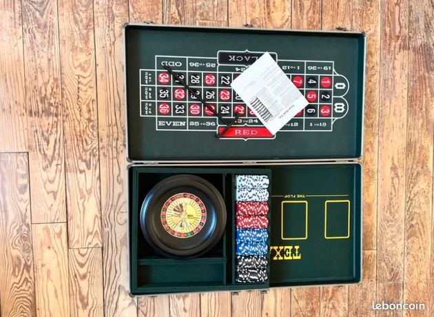 Disposition de table de poker Tapis de table de jeu Ménage enroulable