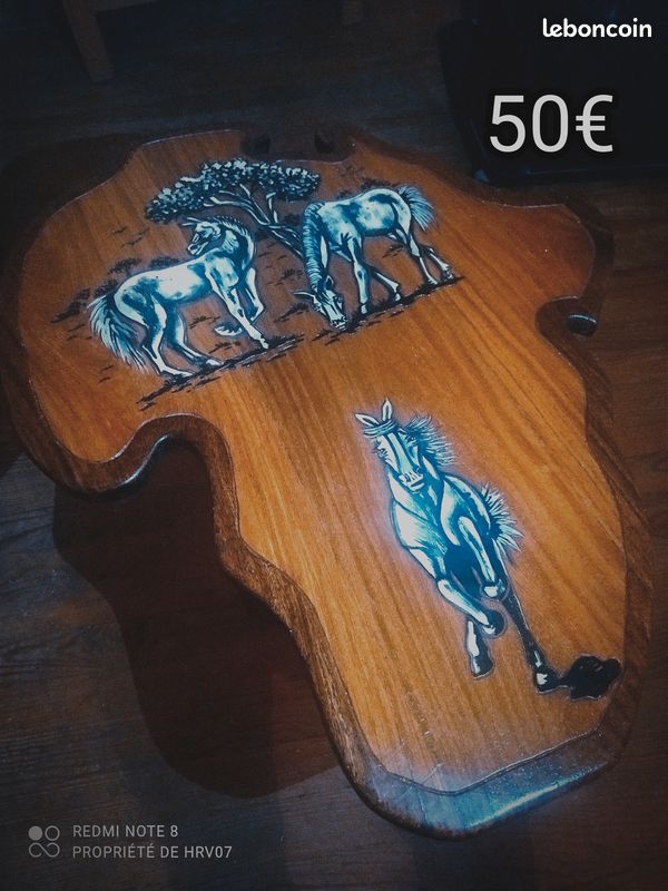 Table de salon style Afrique 80*60 (image 1)