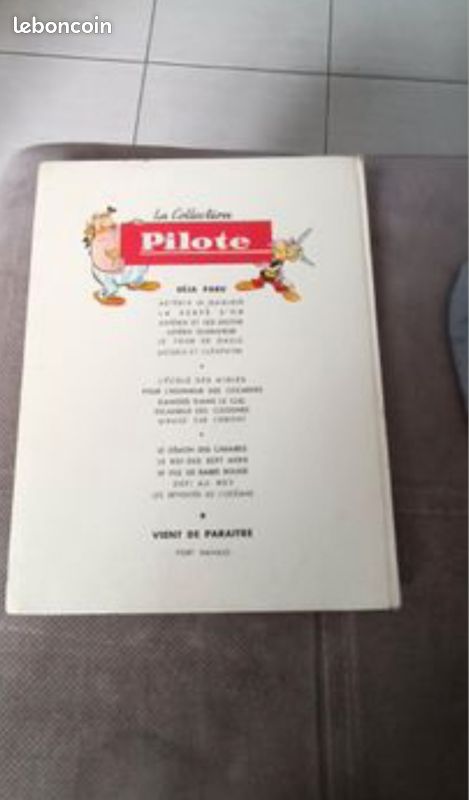 Astérix 3 livres collection pilote et 14 collection au menhir (image 5)