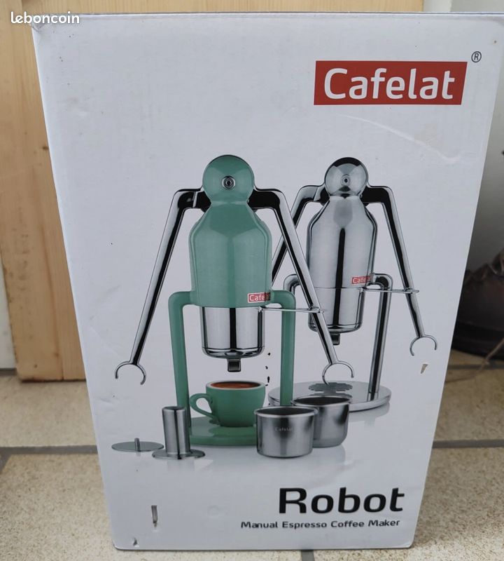 Cafelat Robot Barista avec accessoires, dans sa boîte d’origine (OVP) (image 1)
