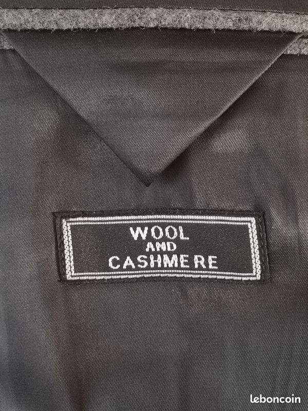 Belle veste grise neuve laine/cachemire HEINE 52 (image 3)