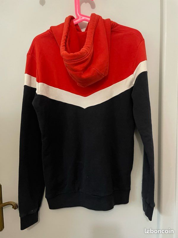 Pull rouget blanc et bleu homme bizzbee Vêtements