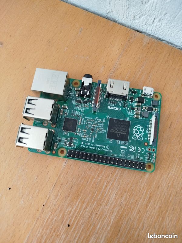 Raspberry pi 2B (état quasi neuf, sans boite n'y chargeur) (image 1)
