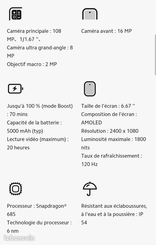 Redmi note 13 5G - 256go (image 10)