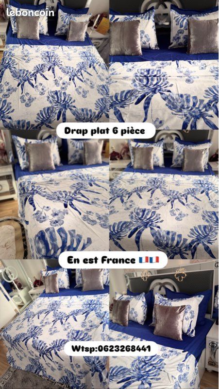 Parure drap plat 6 pièce (image 2)