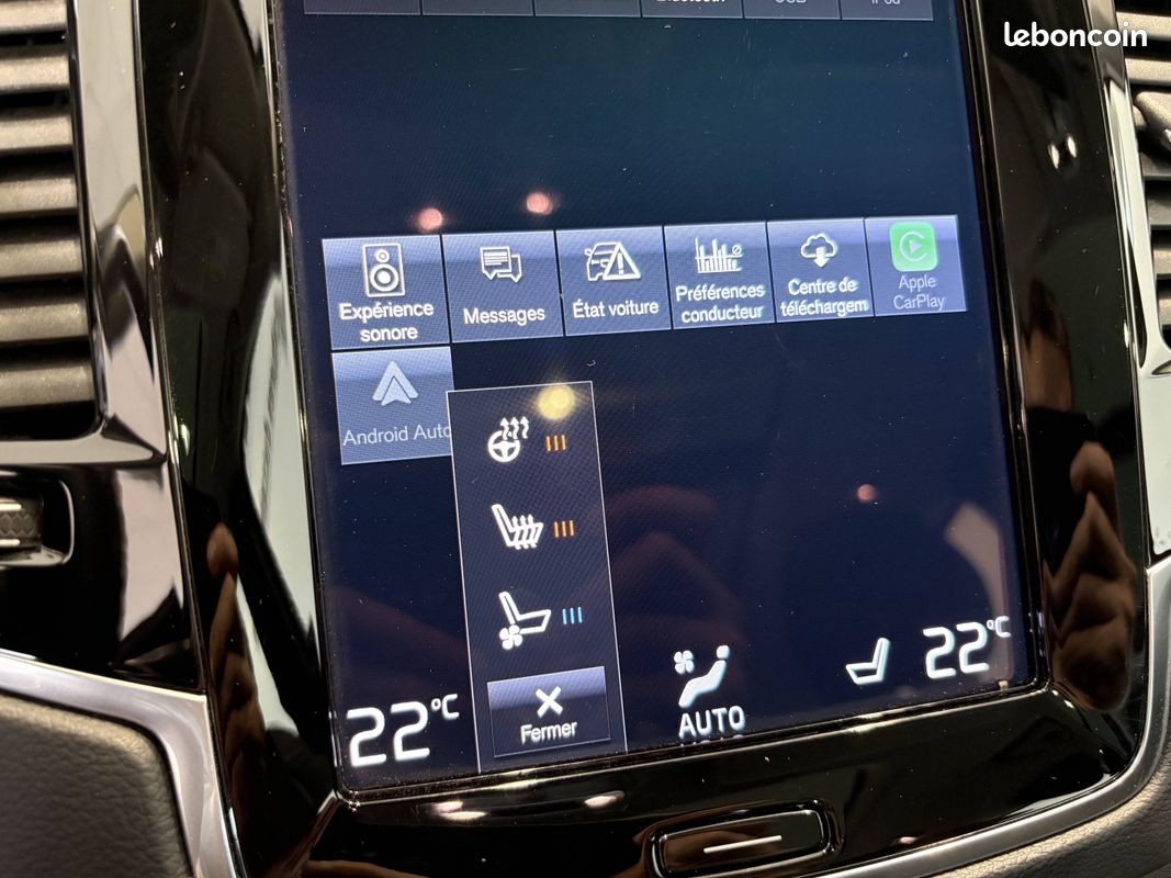 VOLVO XC90 Recharge T8 AWD 303+87 ch Geartronic 8 7pl Inscription Luxe (image 11)