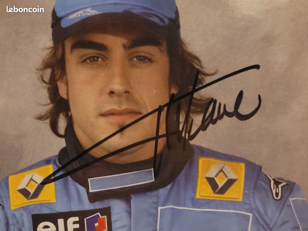 Photo Carte postale F1 Fernando Alonso, Jarno Trulli, Franck Montagny Renault Team 2004 - Collection