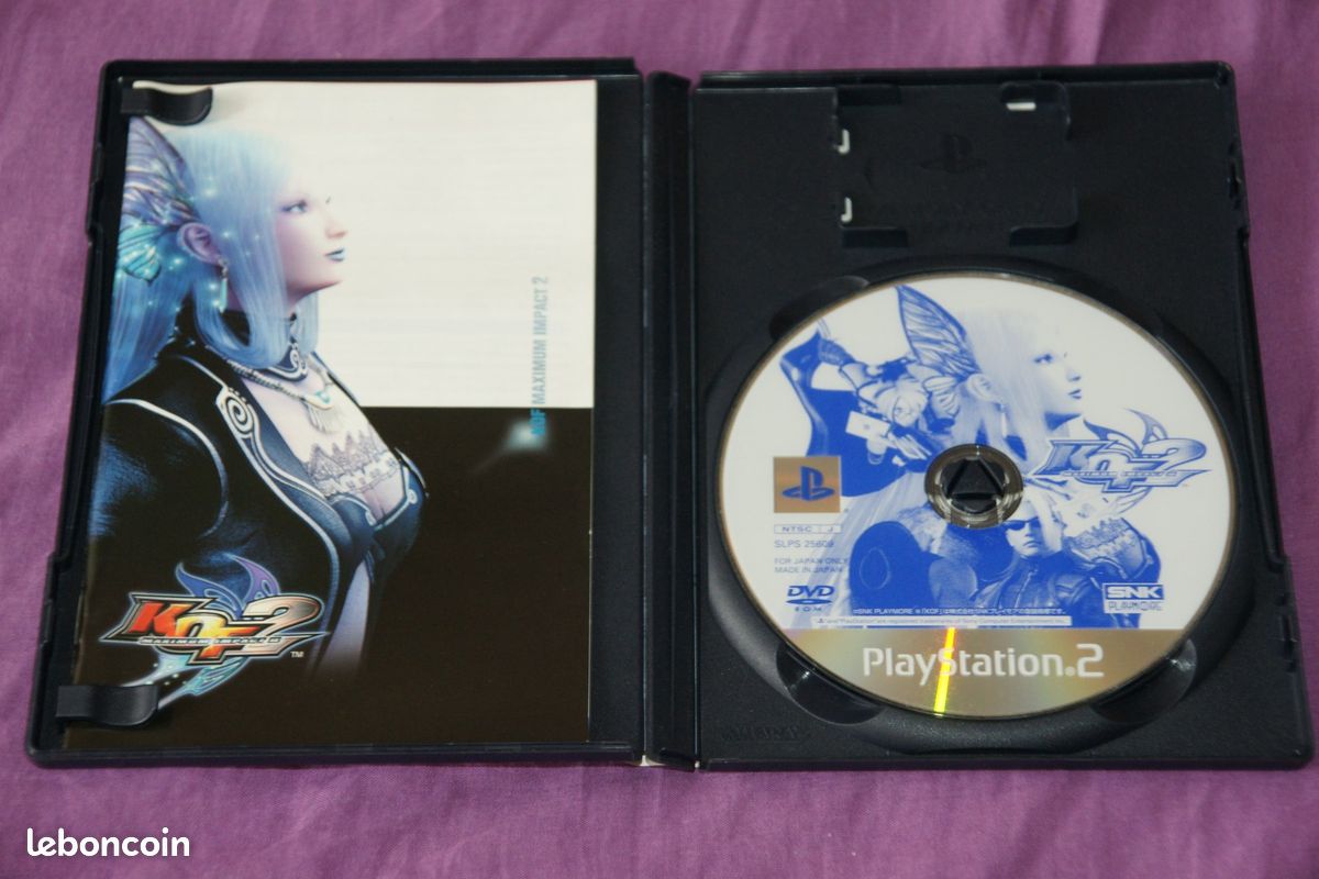 Jeu The King Of Fighters : Maximum Impact Édition Collector - PS2 Version Japonaise - Très Bon état