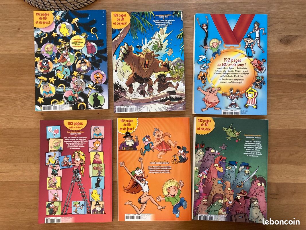 Lot 6 Méga Spirou - Livres