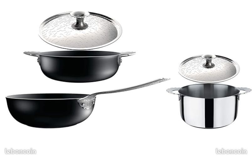 Set de casseroles et poêles Alessi (image 1)