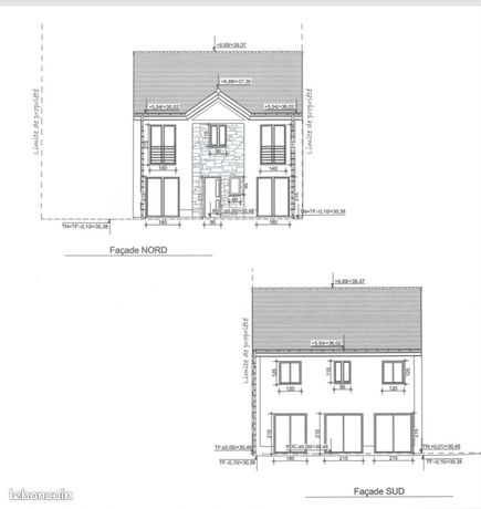 Vente de terrain constructible avec permis de construire