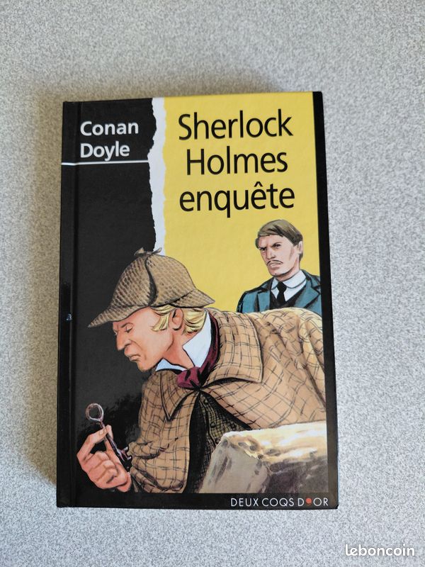 Livre Sherloc Holmes enquête (image 1)