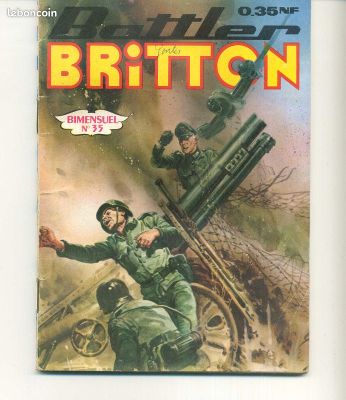 Bandes Dessinées Petits Formats Battler Britton n°35 (image 1)