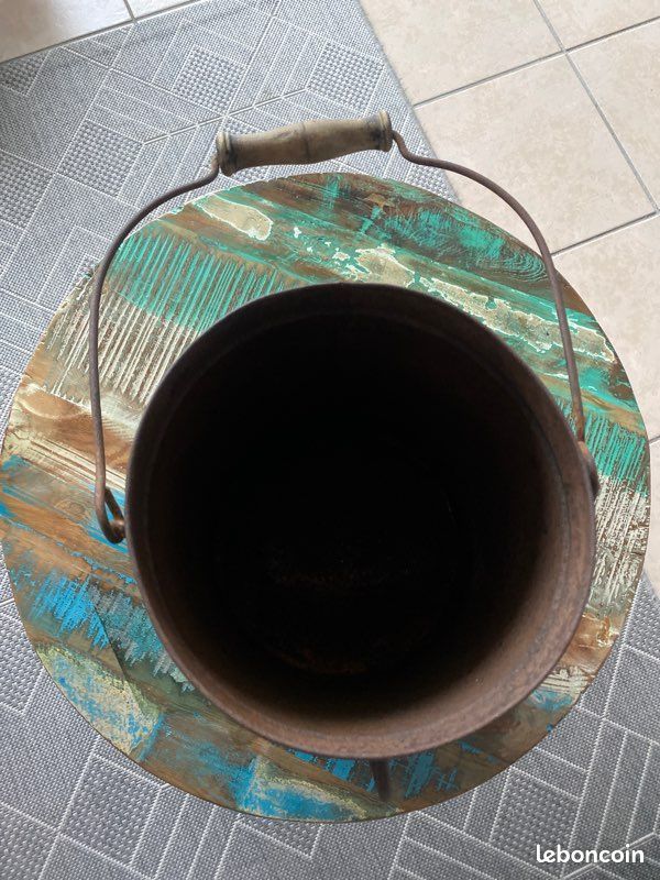 Seau à charbon vintage (image 3)