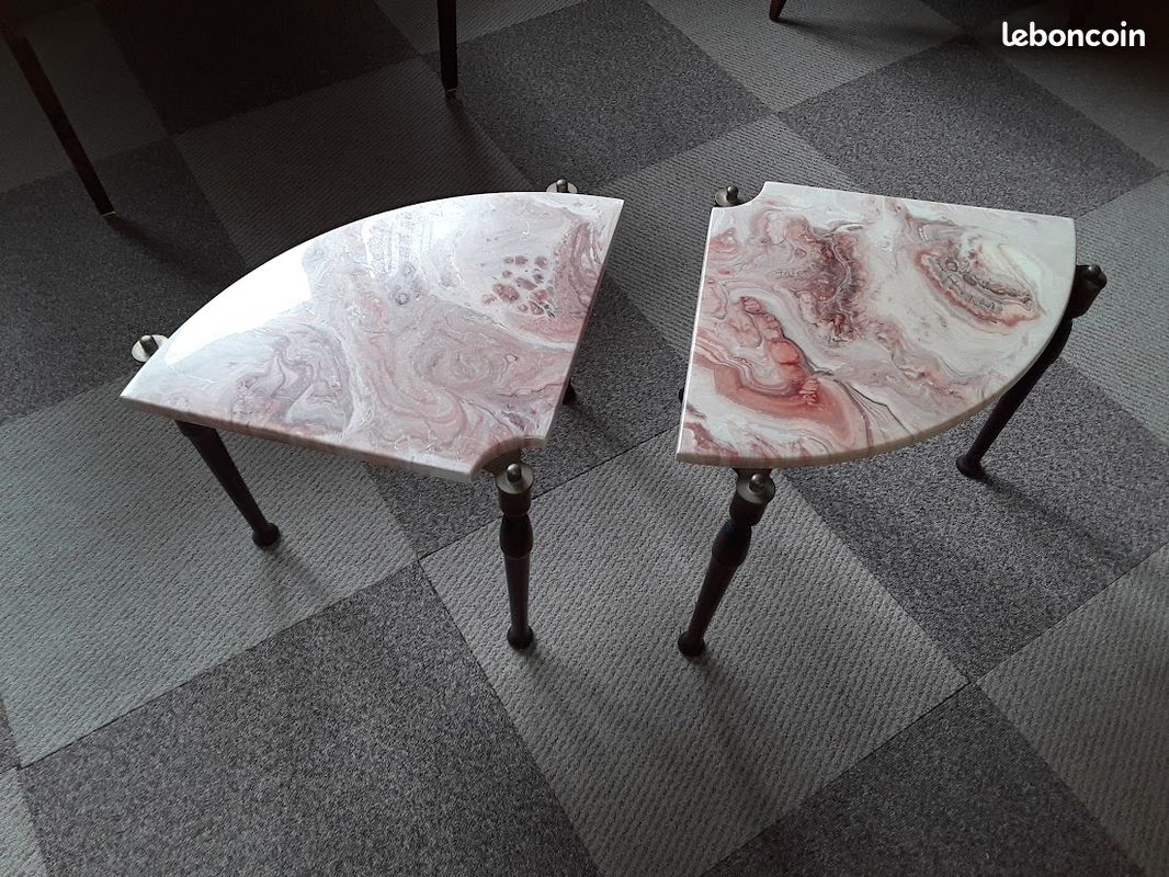 Tables basses vintage Qte 2 (image 1)