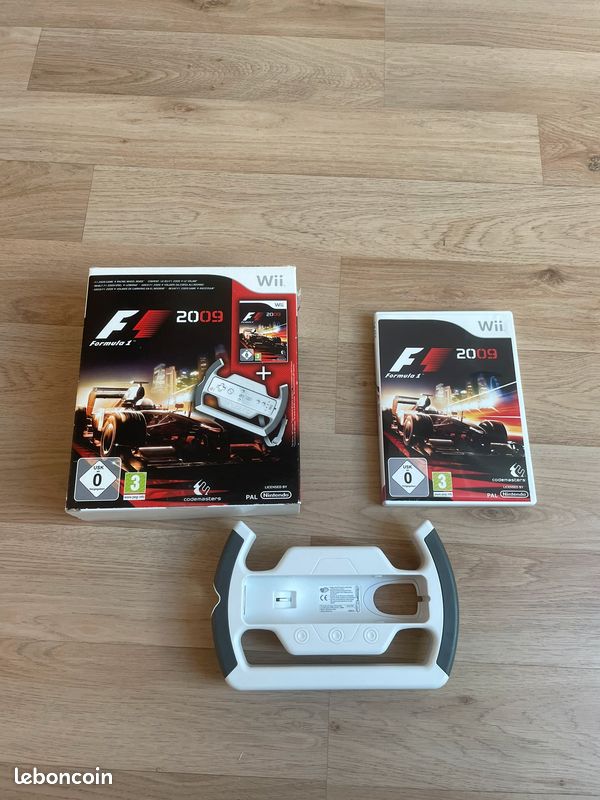 Steering Wheel Formula Nintendo Wii Pack Racing Steering Wheel For