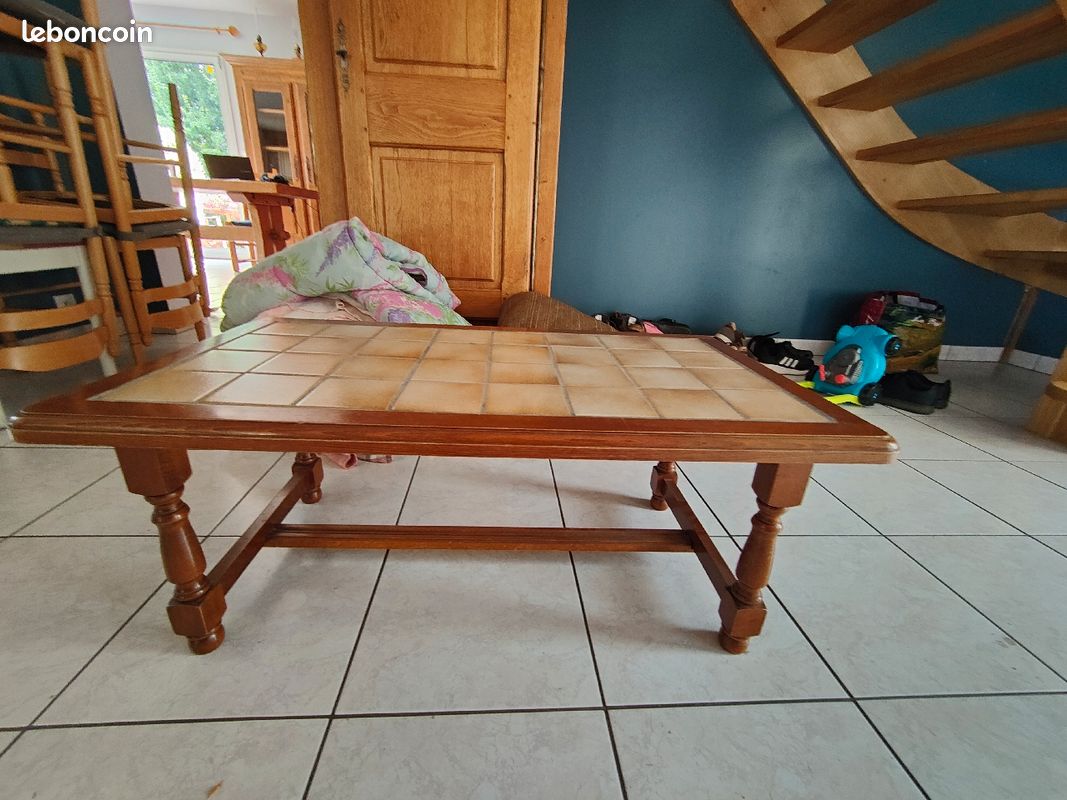 Table basse bois (image 1)