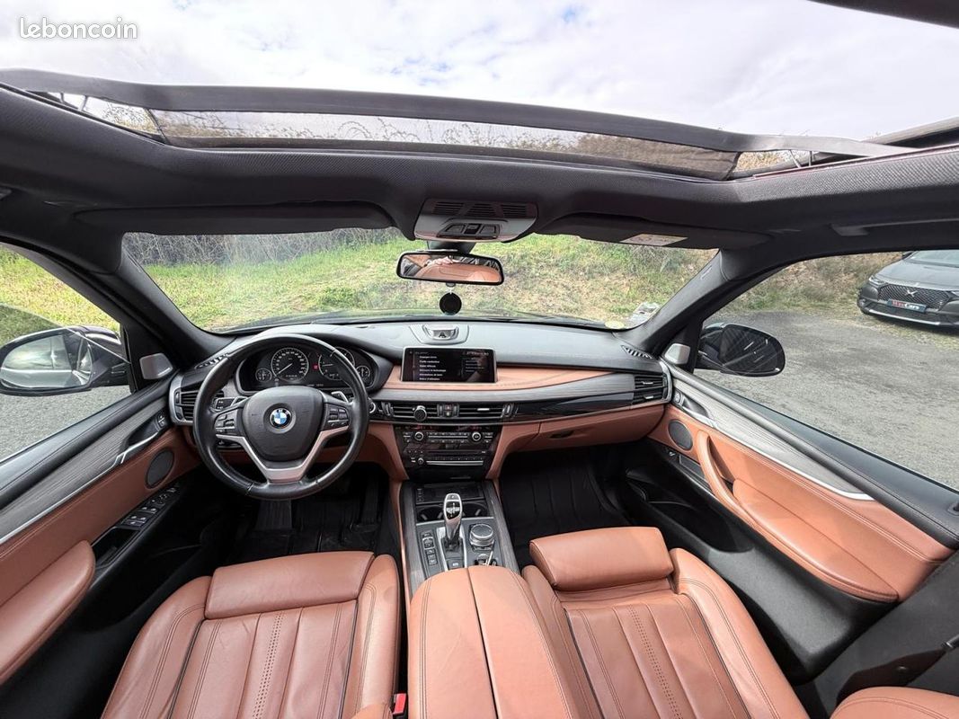 BMW X5 xDrive 40d - BVA Sport 5pl F15 F85 M Sport PANO/BO/ELECS/CHAUFFANTS/AMBIANCE/HEADUP (image 7)