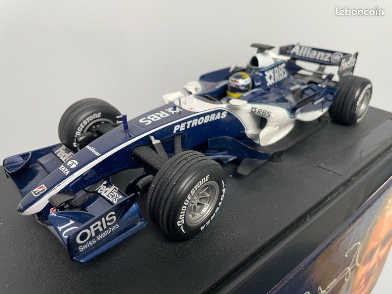 F1 WILLIAMS FW28 ROSBERG 2006 BAHRAIN 1/18 HOT WHEELS J2988