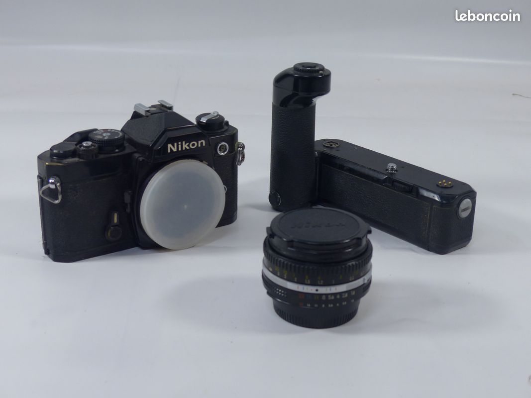 Nikon FM avec Moteur MD-11 et lens Nikon 50mm f 1.8 Series - Catawiki