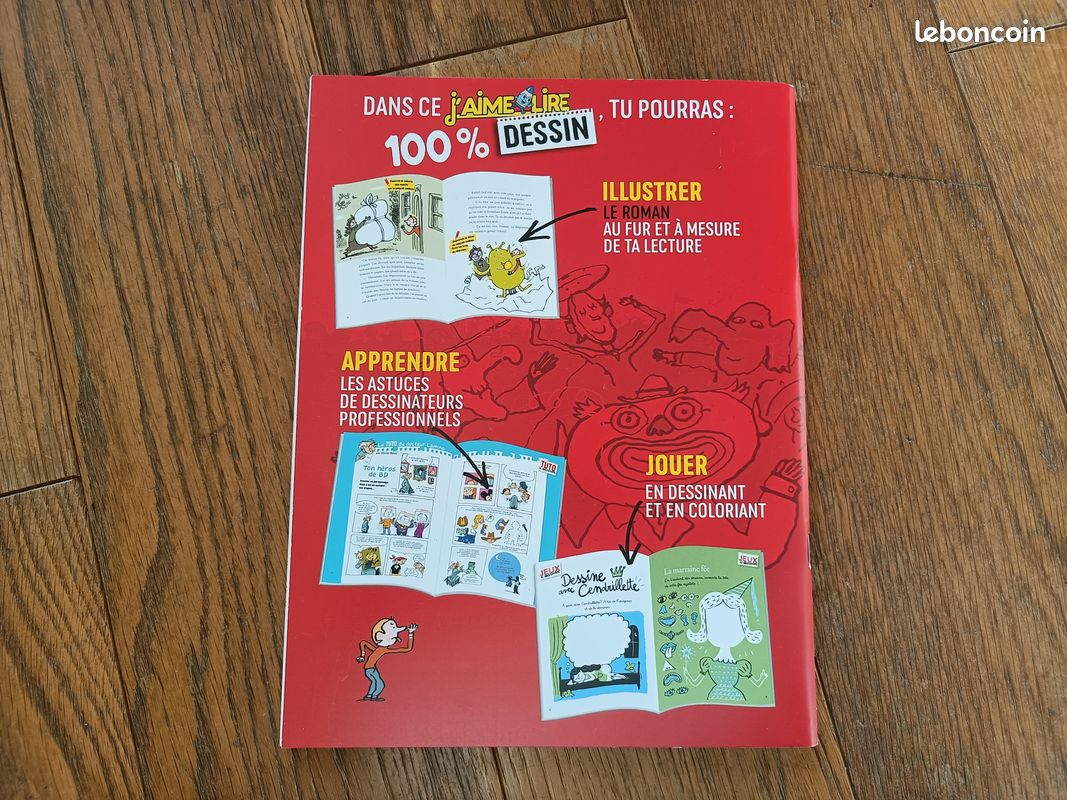 J'aime lire 100% dessin, 2020, état neuf (image 2)