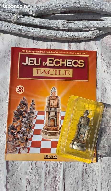 Jeu D'échecs Atlas – Bon état Général, Plateau Et Pièces