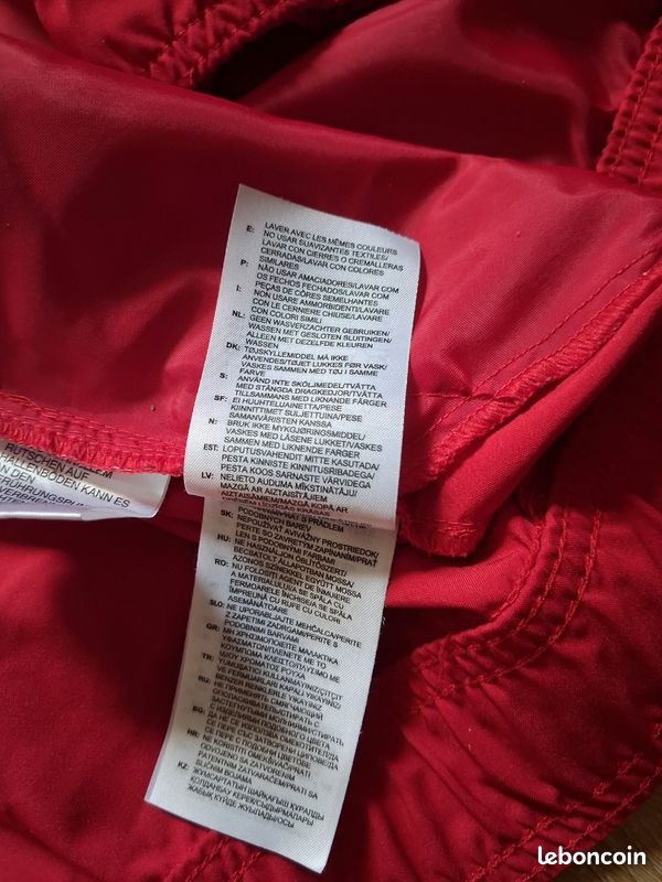 Veste de survêtement Adidas Aeroready Rouge & Blanc 2021 Streetwear Taille L (image 14)