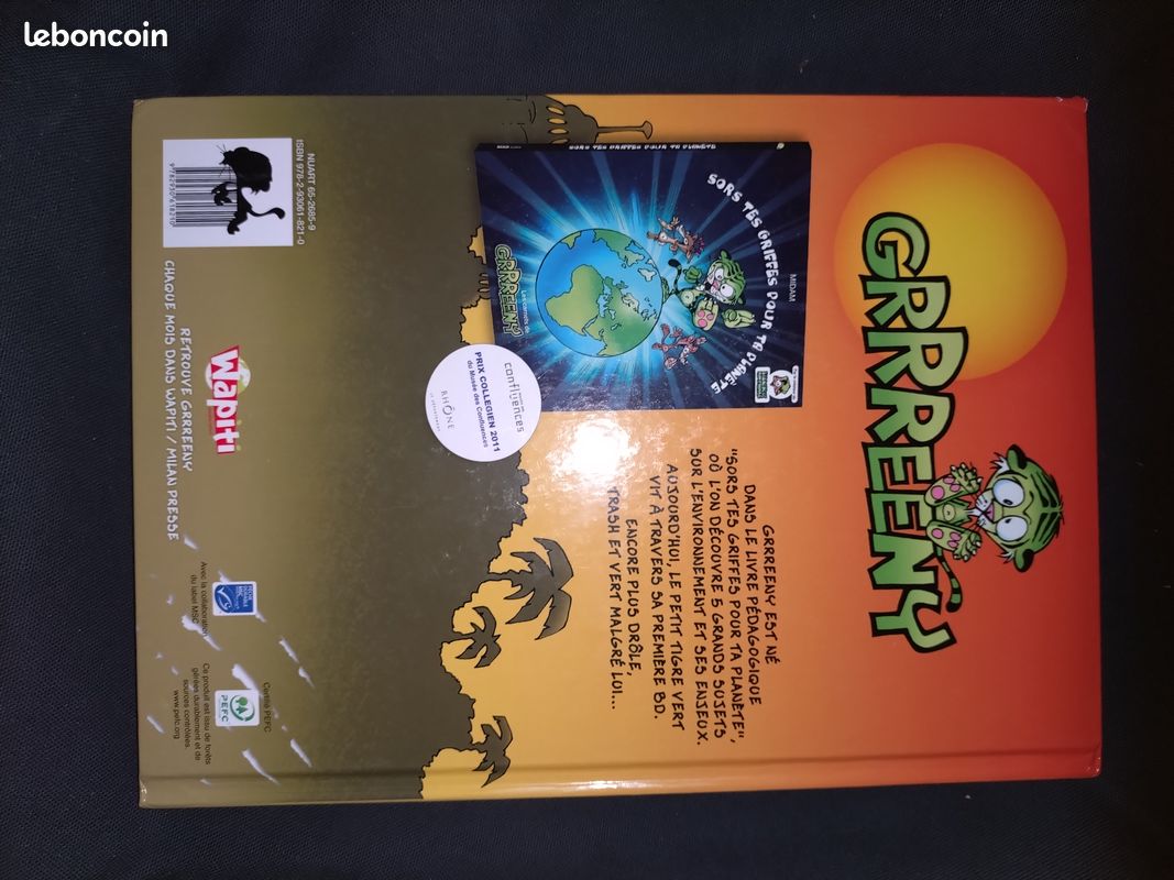 Livre BD Grrreeny 1 Vert un jour, Vert toujours de Midam Edition Mad Fabrik (image 10)