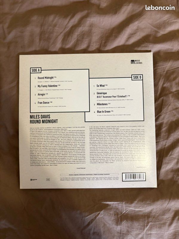 Vinyle Miles Davis (image 2)