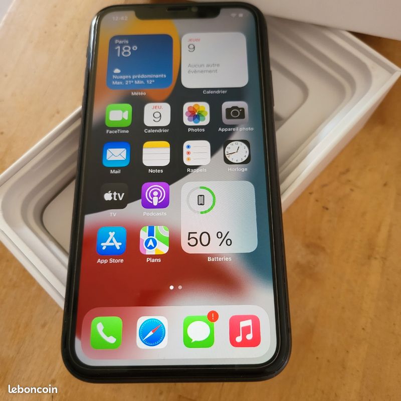 Iphone 11 noir , état neuf , (image 1)