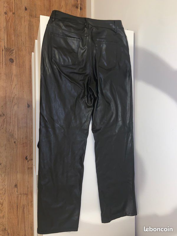 Pantalon simili cuir Ali express (image 4)