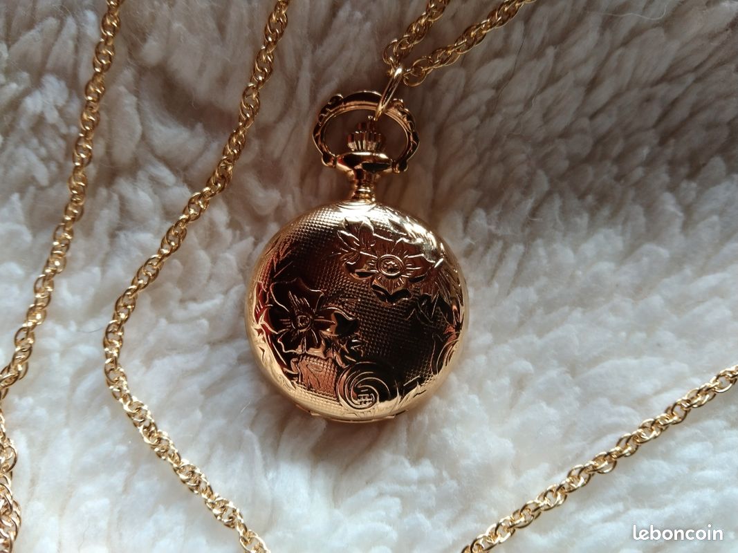 Montre femme à gousset pendentif Montres Bijoux