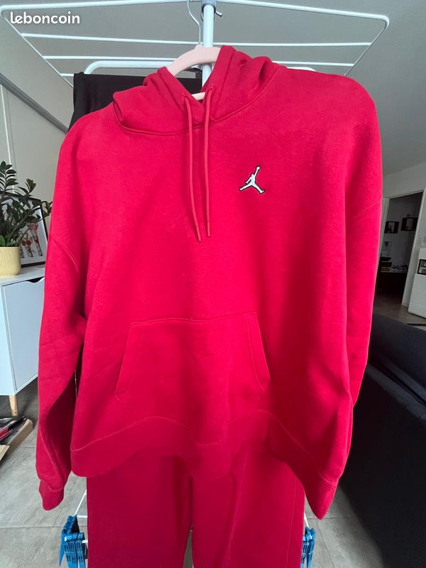 Survette Jordan Rouge Nike Air Survetement Jordan Jogging