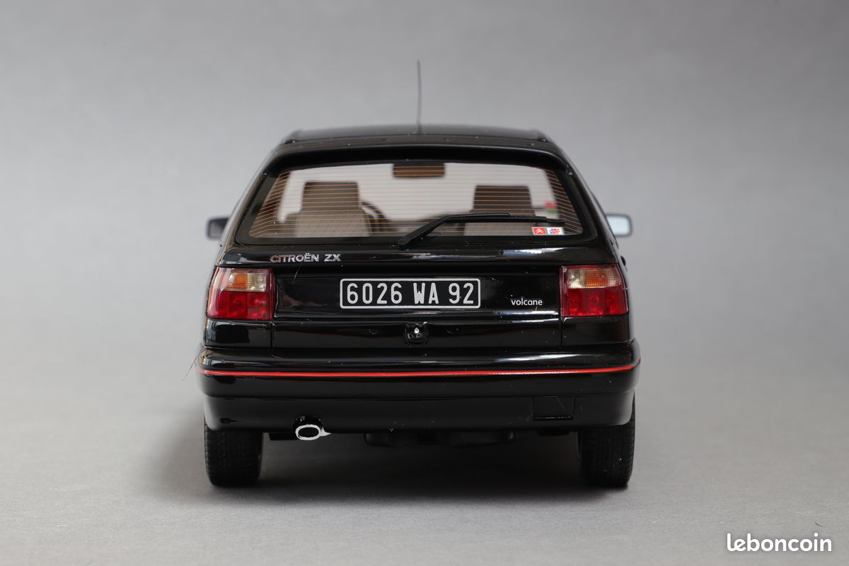 CITROEN ZX Volcane 1.9i noir Onyx 1991 1/18 Otto Model OT1081 9580010221837 GTi