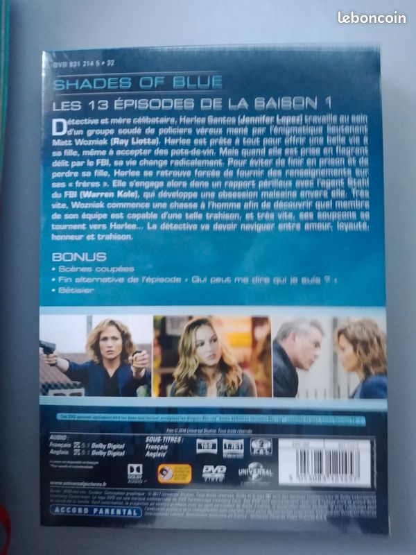 Shades of Blue saison 1 - coffret DVD neuf sous blister d'origine (image 2)