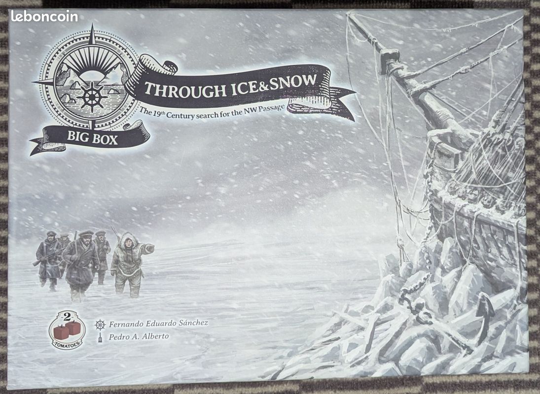 Jeu de société Through Ice and Snow Kickstarter Deluxe Big Box VO allin ...