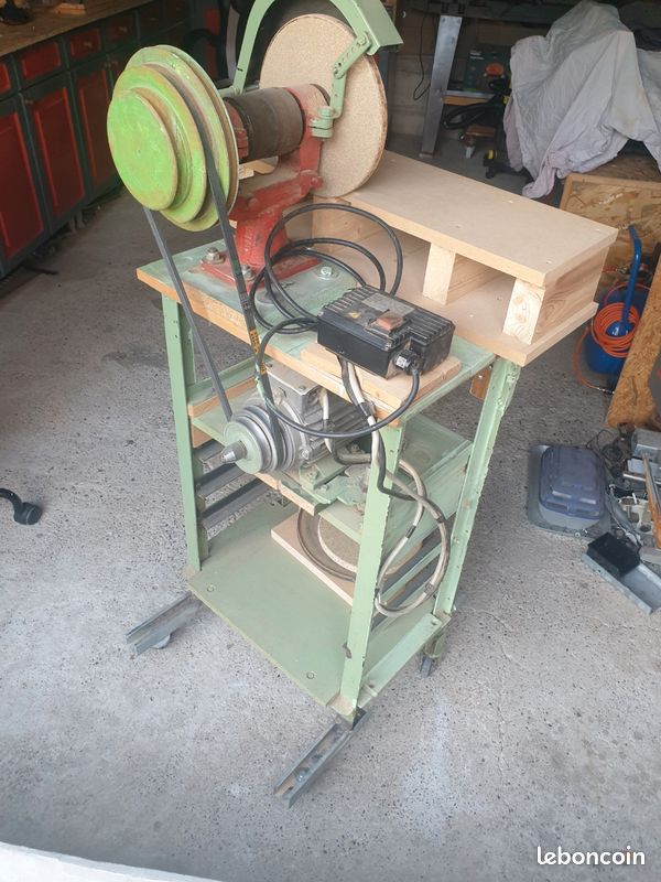 Ponceuse (multifonction) a bois et a fer 6 vitesses (image 6)