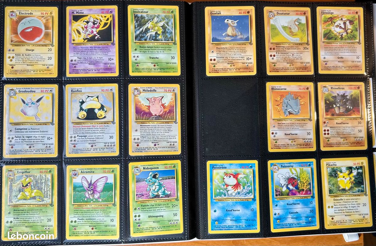 Carte Pokémon HOLO Edition 1 ( set de base, fossil, jungle .. ) (image 2)