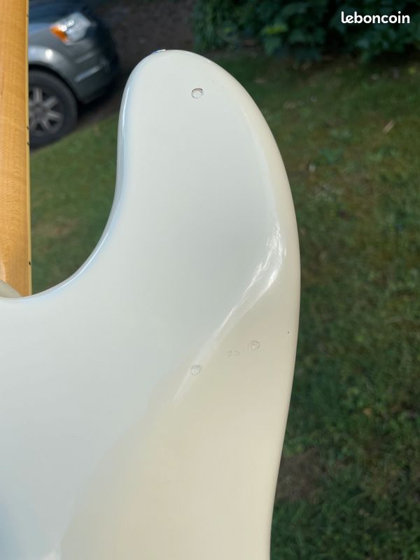 Fender Jazz Bass Marcus Miller - Olympic White (active) - 2006/2008 - Japonaise (image 11)