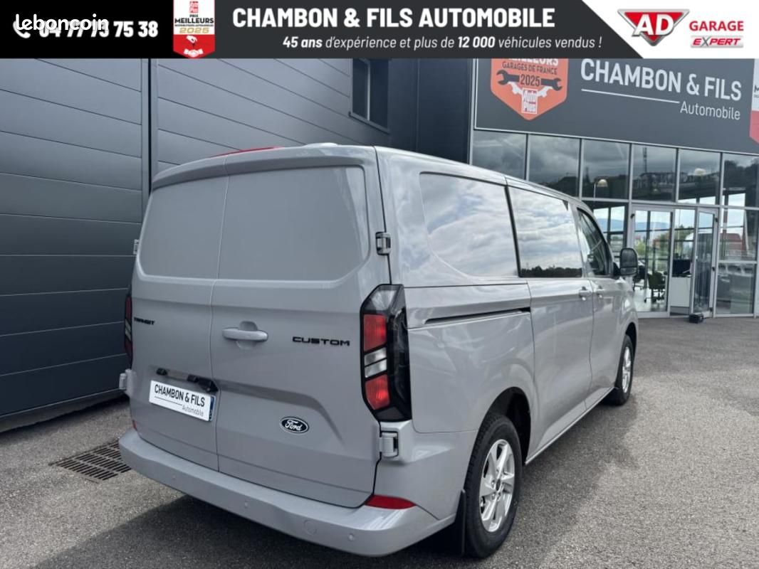 Ford Transit Custom CABINE APPROFONDIE 320 L1H1 2.0 ECOBLUE 170 CH BVA8 LIMITED prix : 39983 HT (image 5)