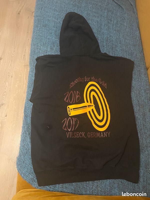 Sweat capuche noir Champion (image 1)