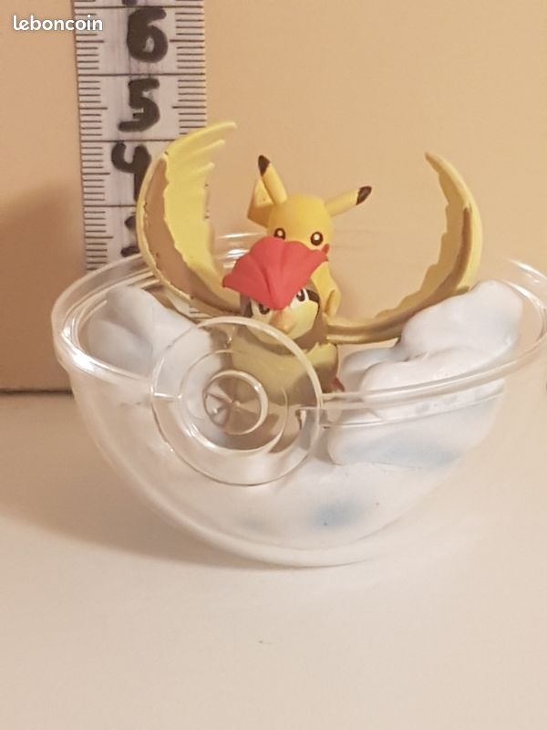 [Re-ment] Figurine Pokemon terrarium pikachu & roucarnage (image 2)