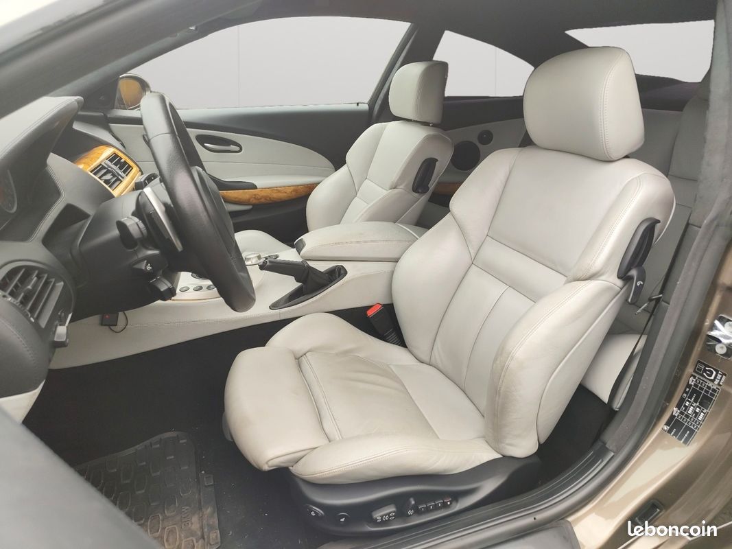 Bmw m6 coupe 5.0l ( e63 ) v10 507ch smg7 bva - cuir merino - ciel de toit alcantara - garantie 6 mois (image 4)