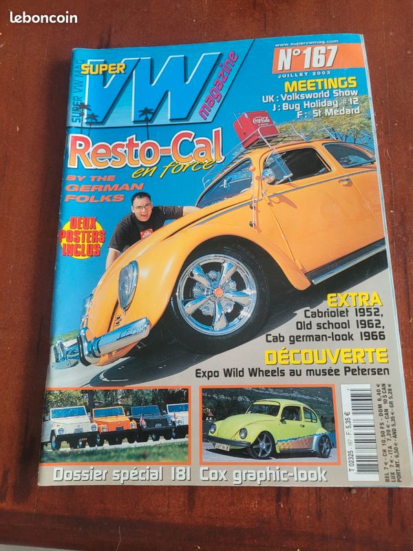 Lot 9 Mag SUPER VW MAG + Posters + 3 Magazines Cadeaux (VW Tech / Nitro) (image 5)