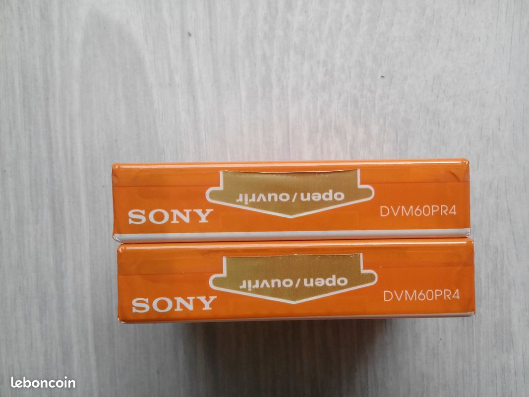 Sony Cassette MiniDV 60mn Sans IC Memory - Pour Caméscopes | Qualité Premium, Résolution 500 Lignes
