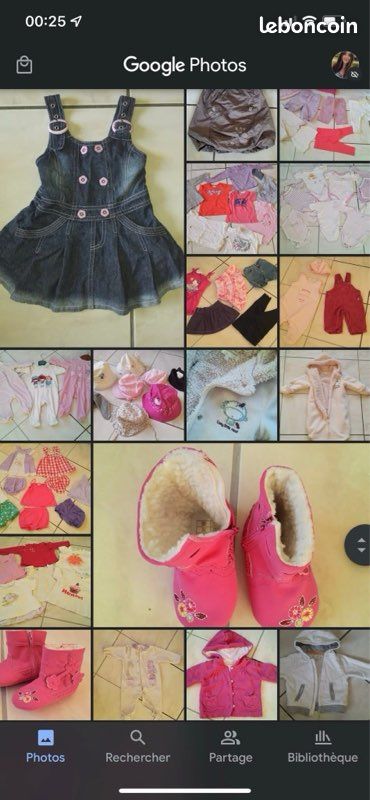 Énorme lot, vêtements, Fille (image 1)