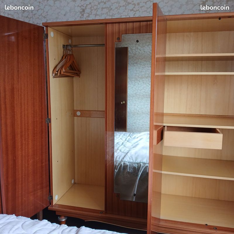 Armoire Vintage – Années 50/60 – Style Reconstruction / Art Déco (image 2)