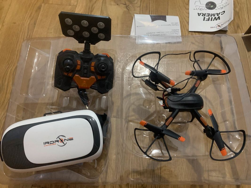 Drone réalité virtuelle IrDrone